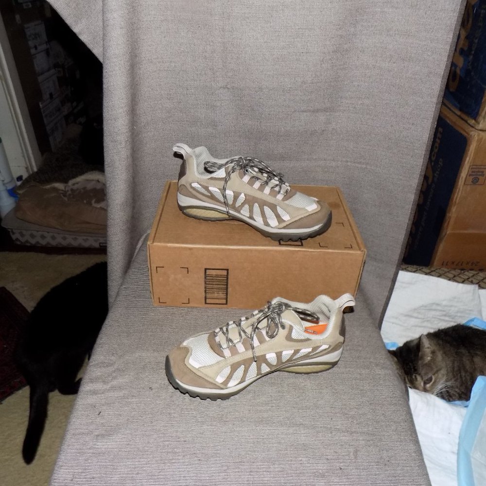 Merrell Womens Siren Ventilator Elephant/Pink Vibram Hiking Trail shoes EU38.5 - Picture 9 of 10